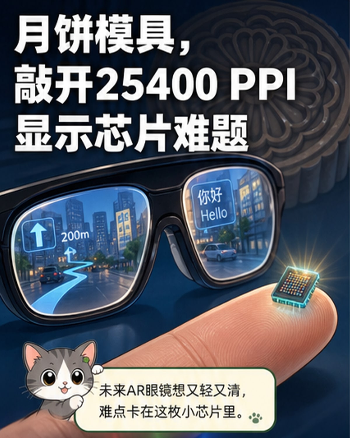 月饼模具启发中国芯片突破