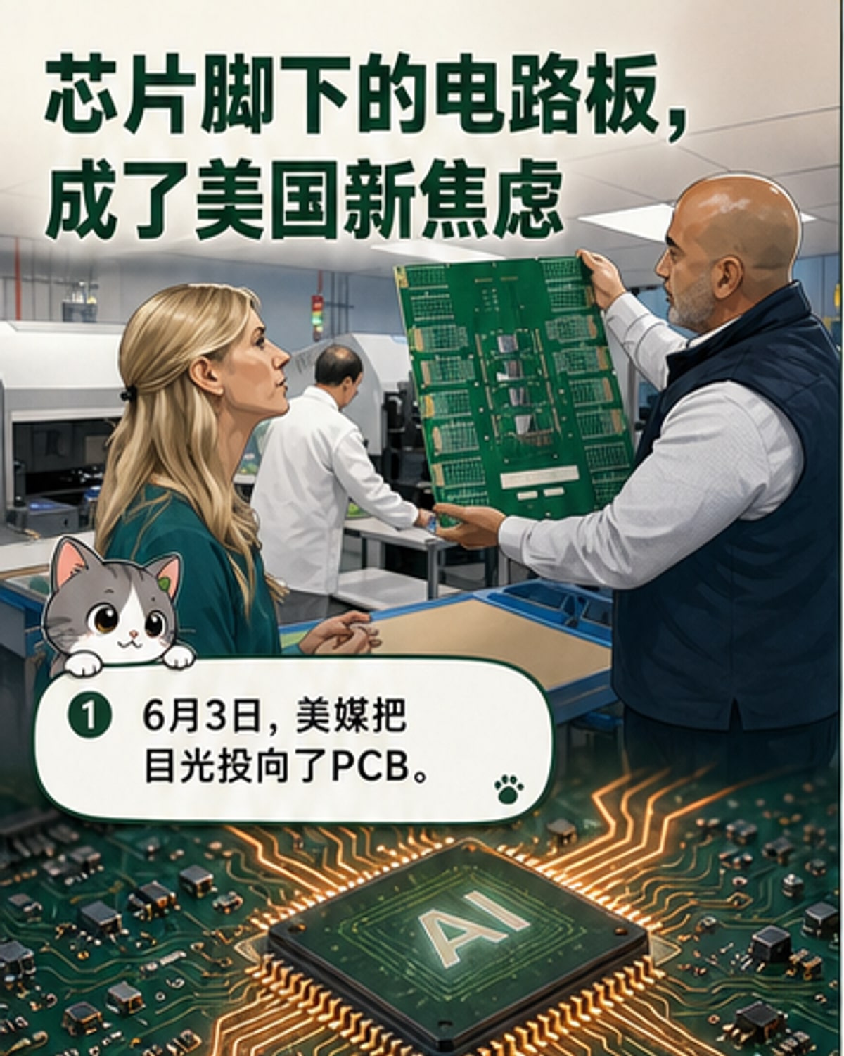 美国担忧中国电路板威胁国家安全