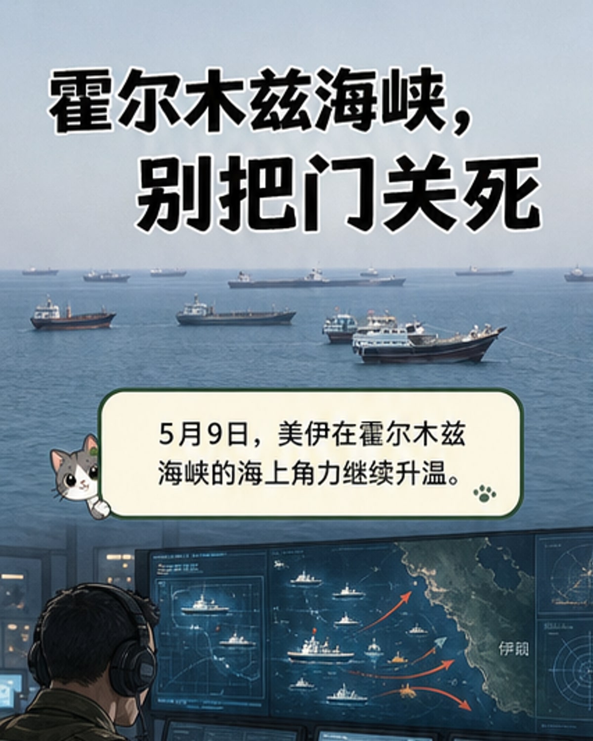 美伊霍尔木兹对峙升级 全球航运承压