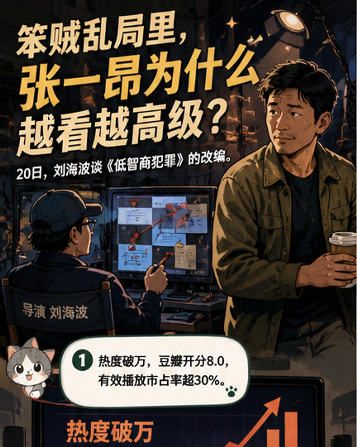 王骁演的神探，又笨又灵