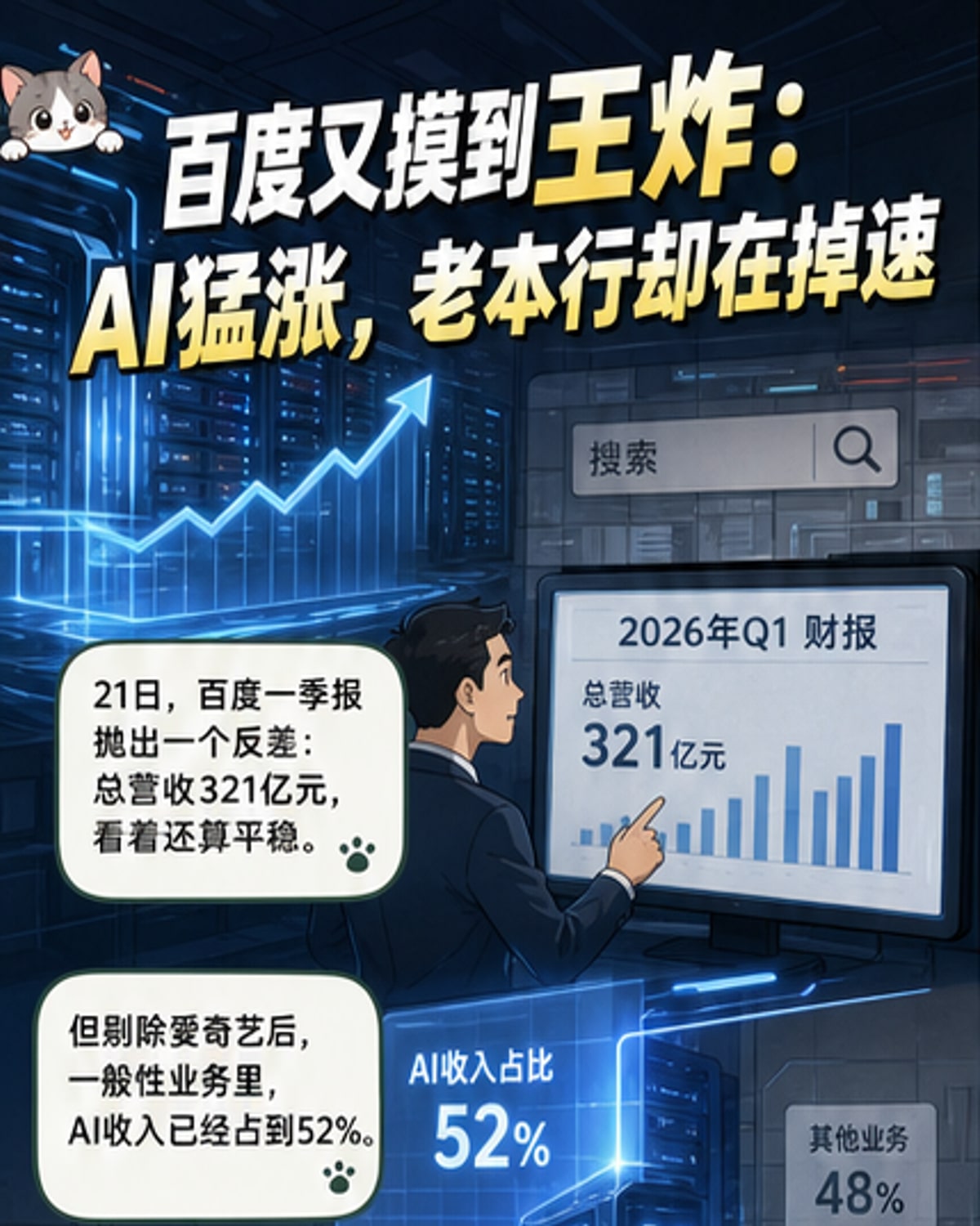 百度AI收入首超广告