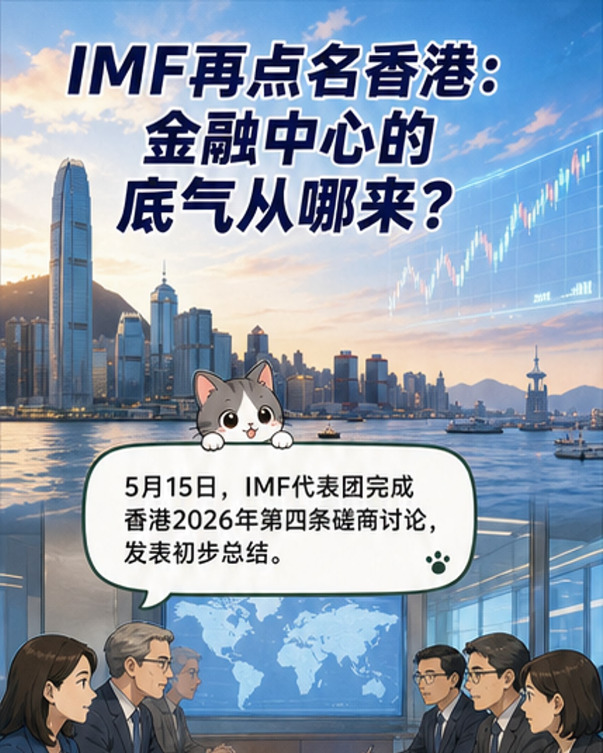 IMF再次肯定香港金融中心地位
