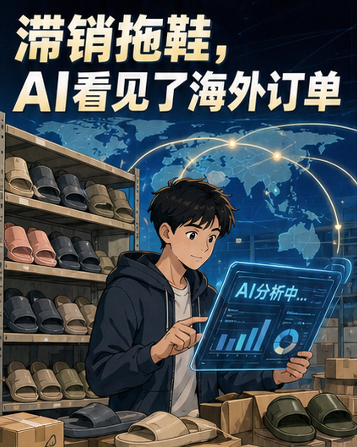 AI助力大学生将家乡拖鞋卖向海外