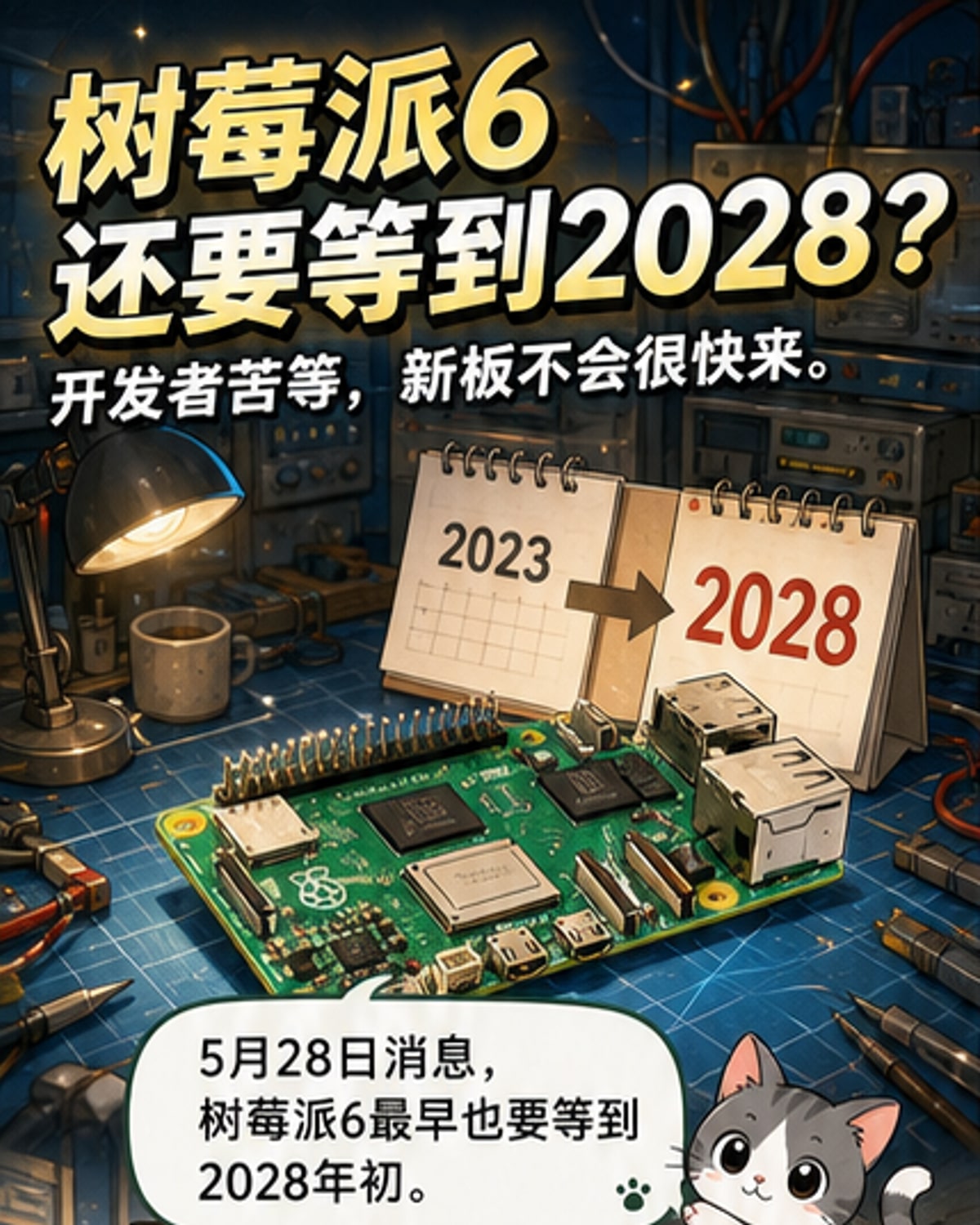树莓派6发布时间确认