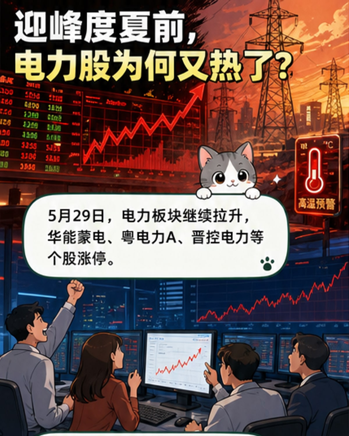 电力板块升温，煤电一体企业受益