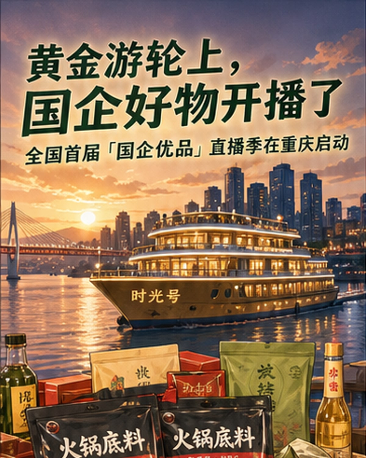 全国首届国企优品直播季启动