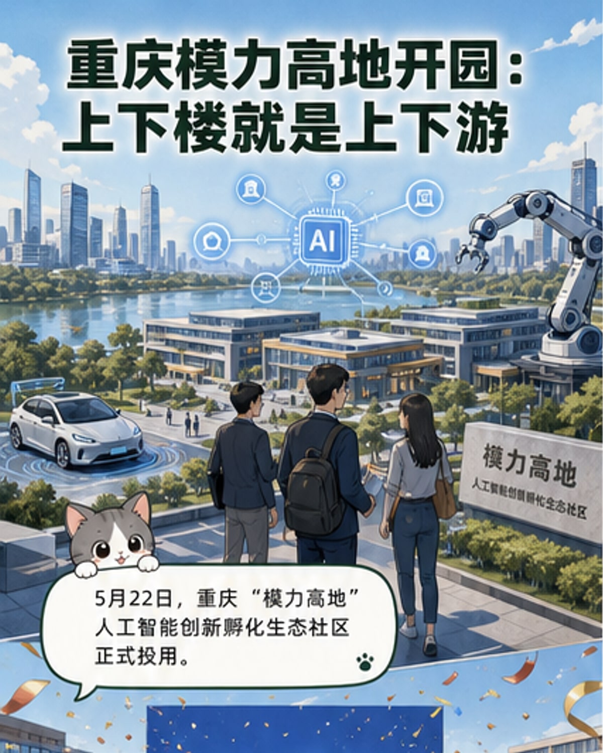 重庆打造AI创新孵化新地标