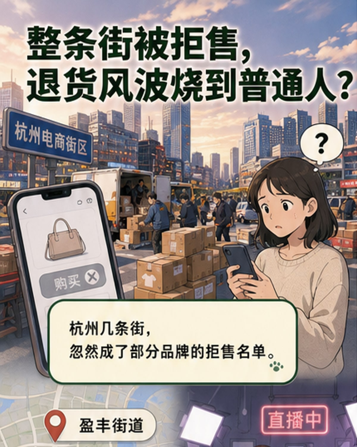 奢侈品牌拉黑整条街?