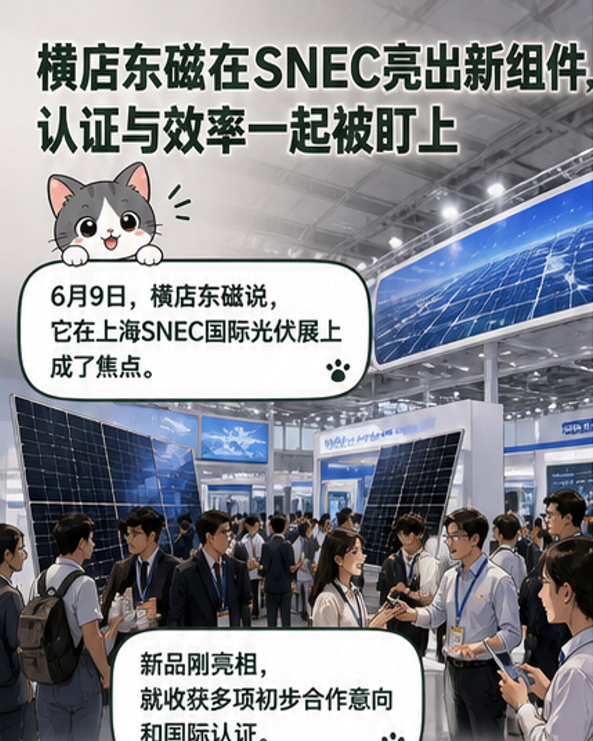 横店东磁光伏新品获国际认证