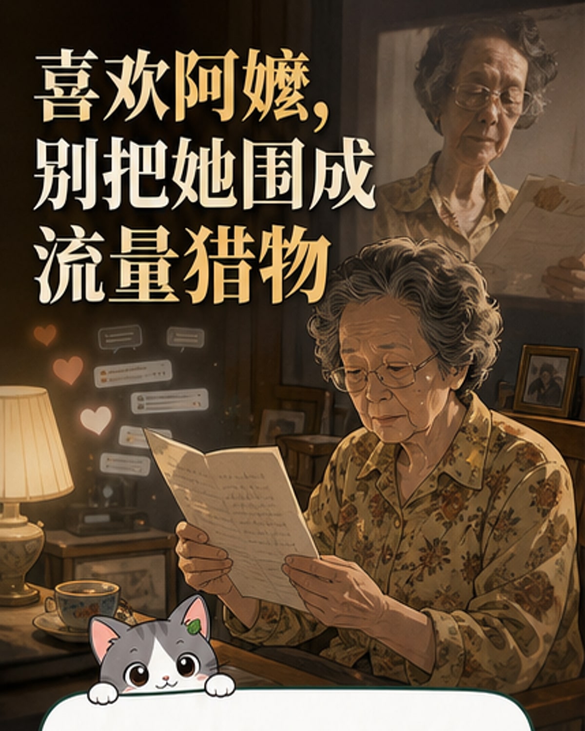 84岁阿嬷被私生饭围猎