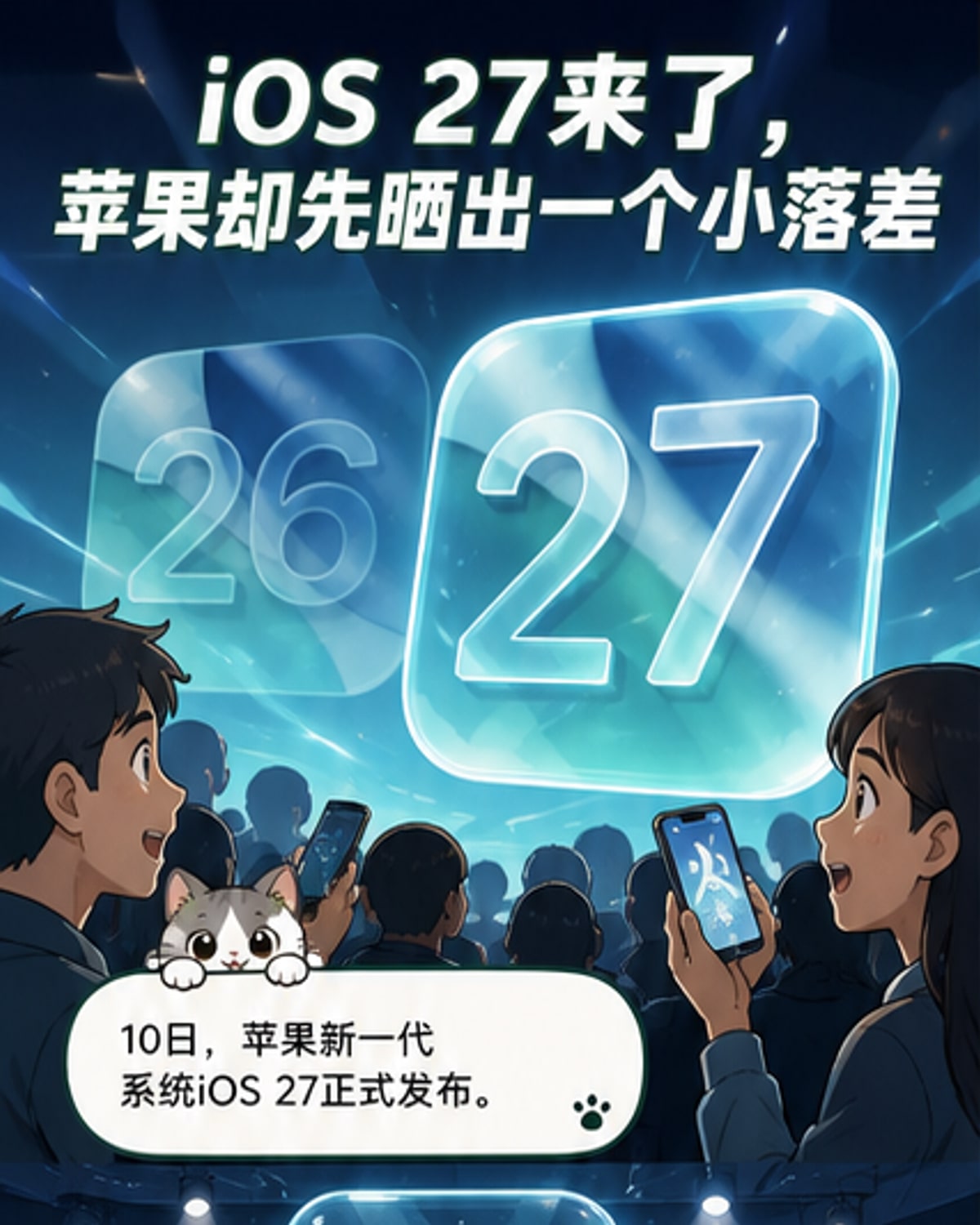 iOS 27发布,升级率却不及前代
