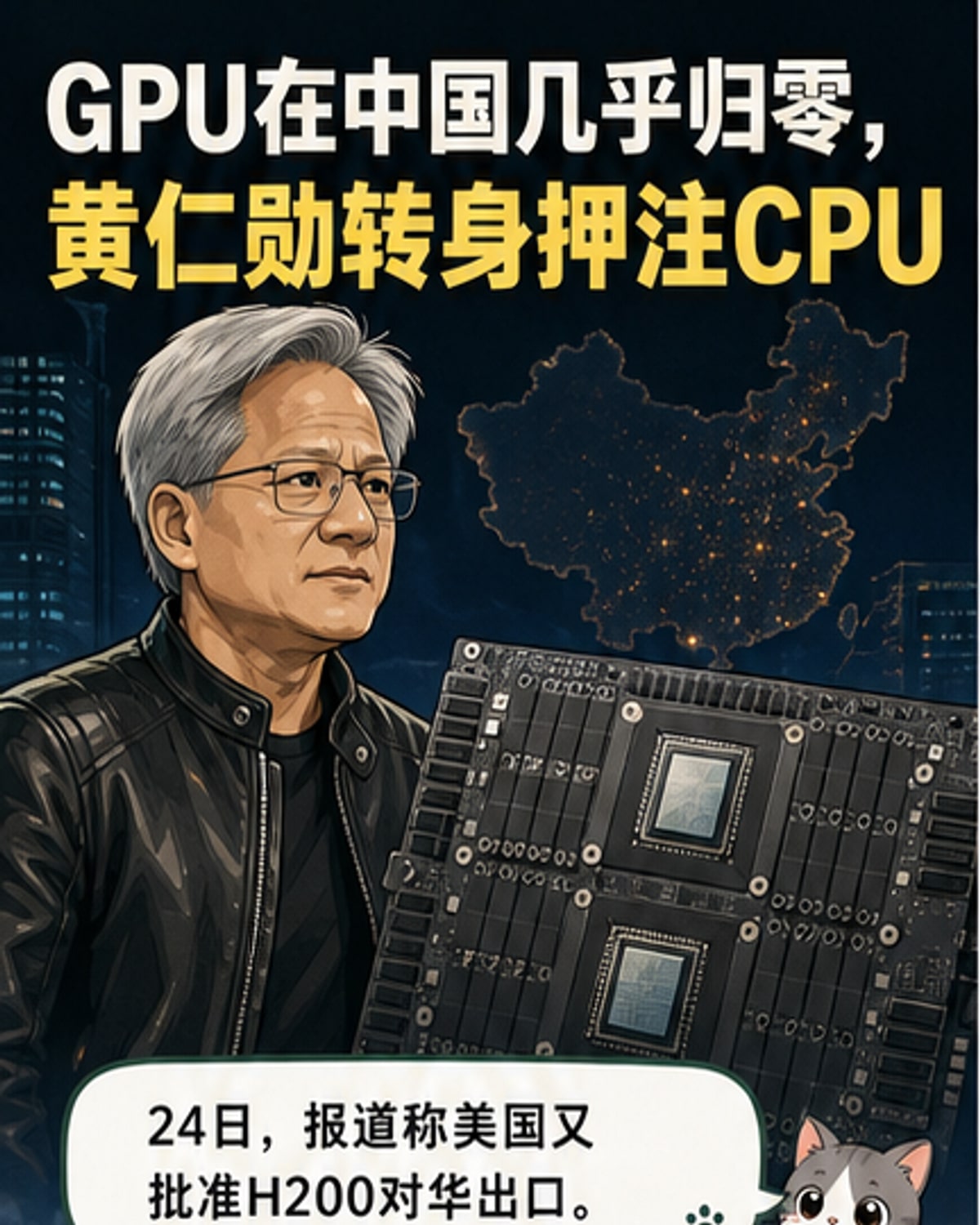 黄仁勋转战CPU战场