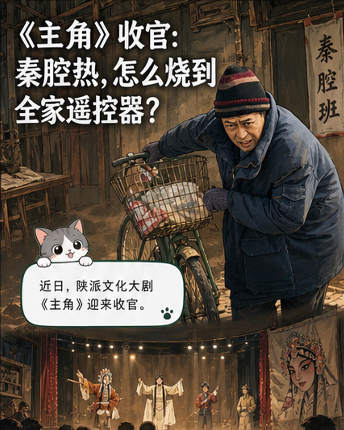 《主角》收官,秦腔人生打动全民