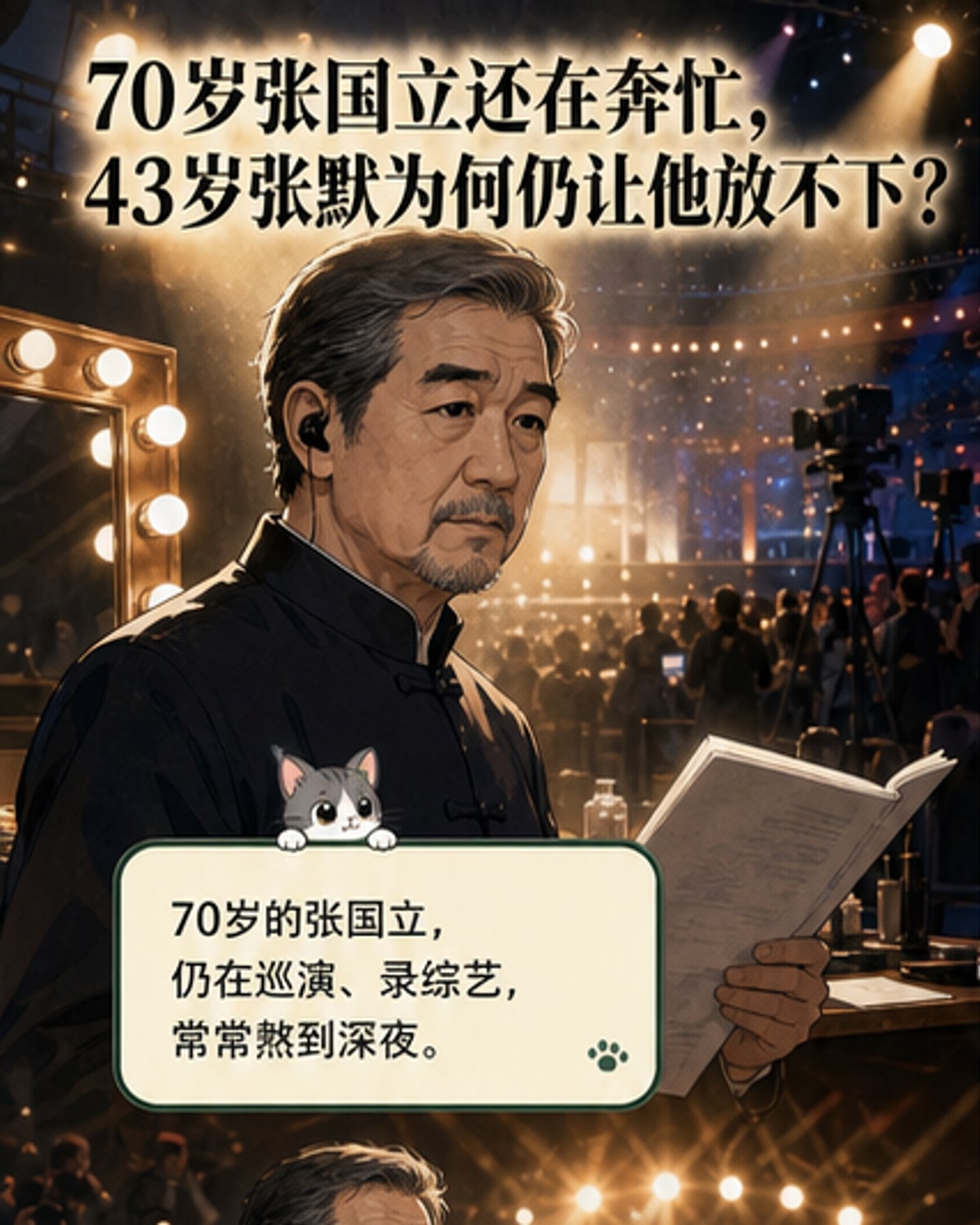 70岁张国立为亿万身家仍奔波