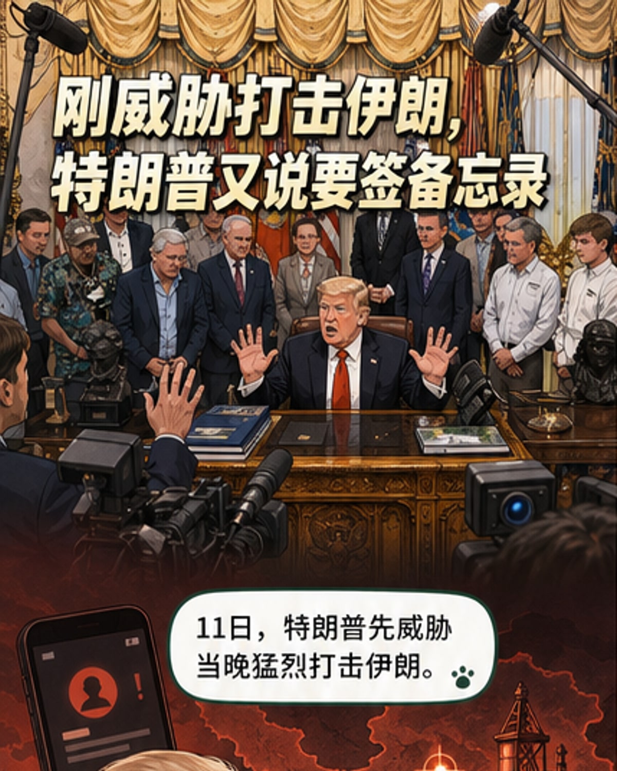美伊或将签署谅解备忘录