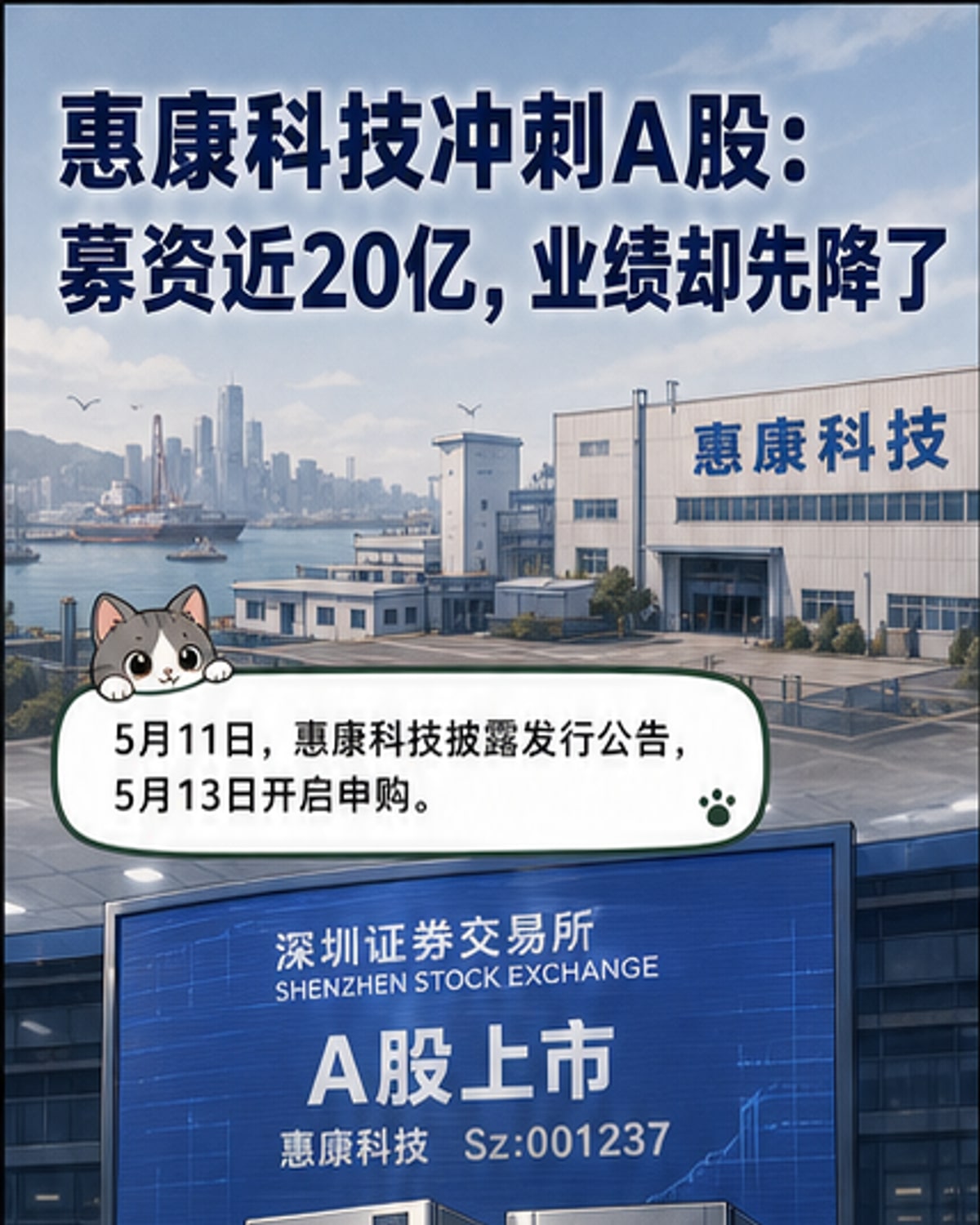 惠康科技A股申购在即