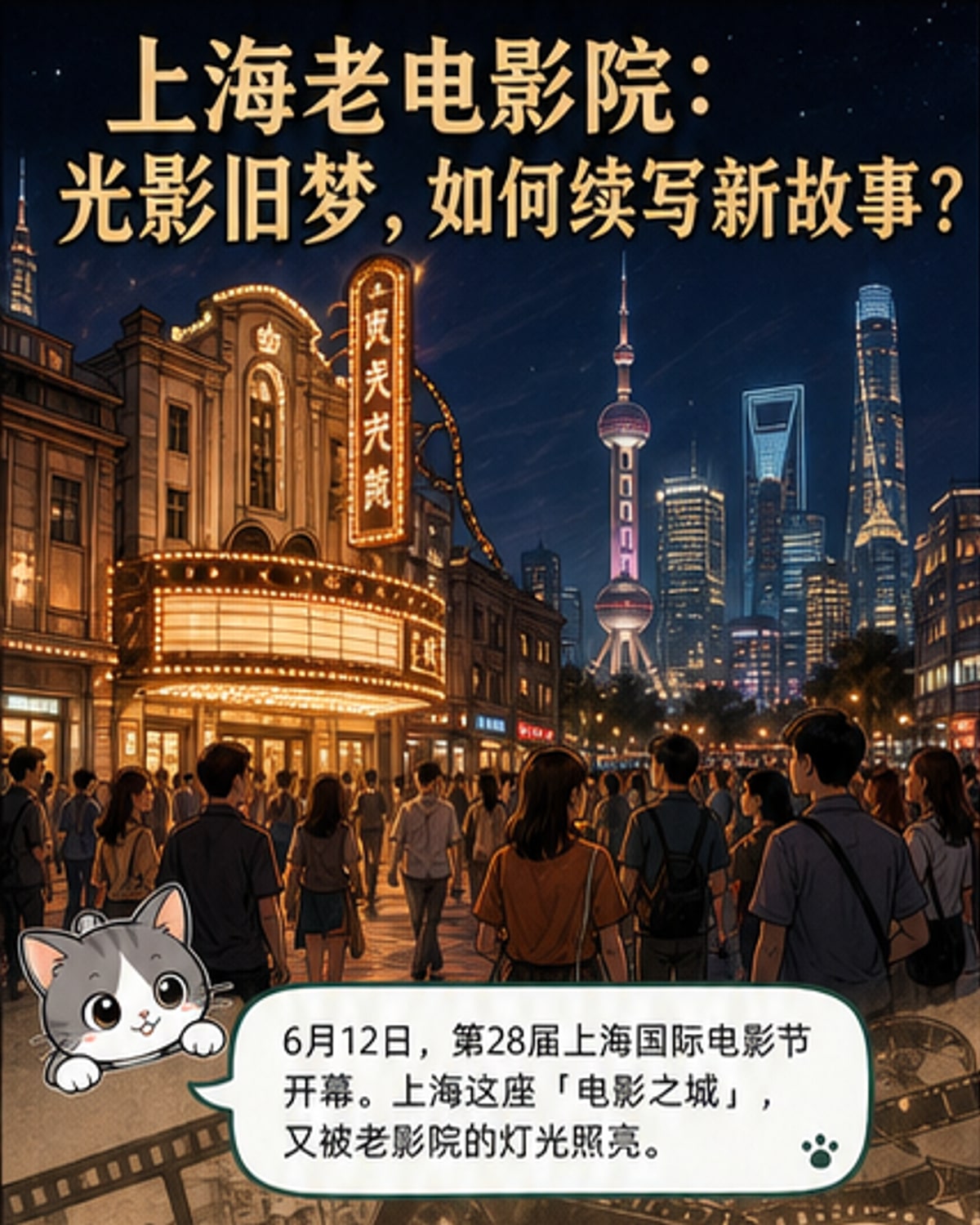 上海老电影院的光影往事