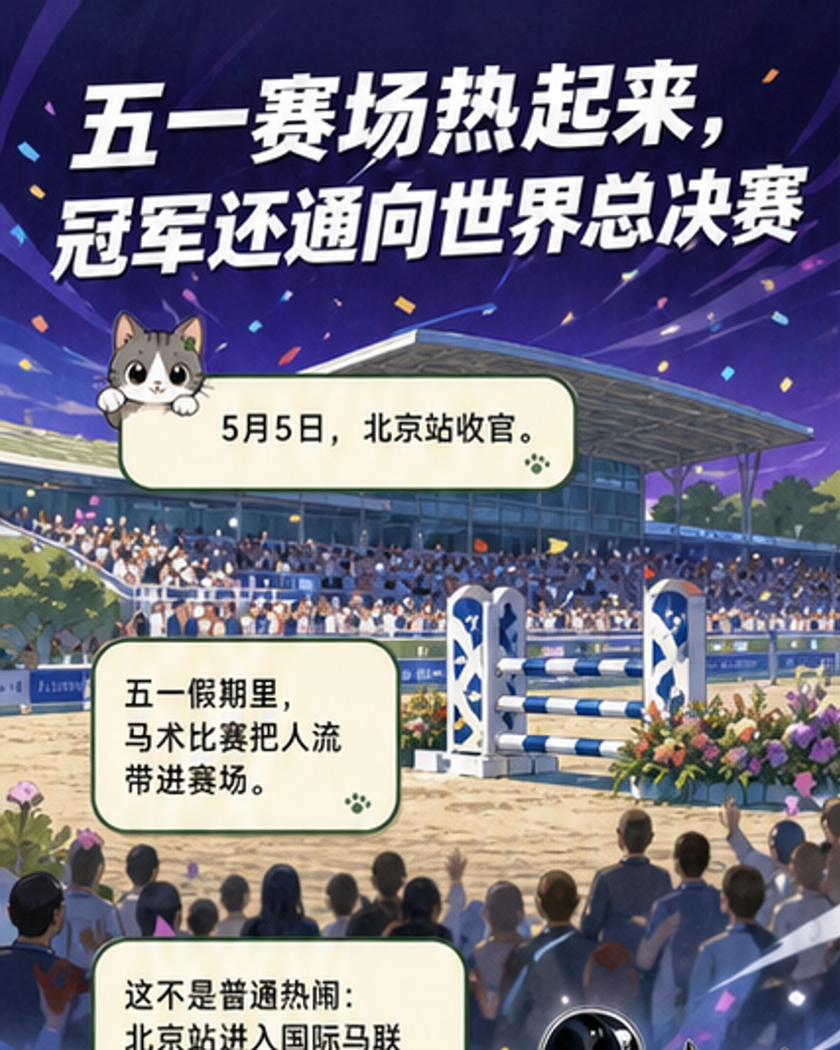 国际马联场地障碍世界杯北京站落幕