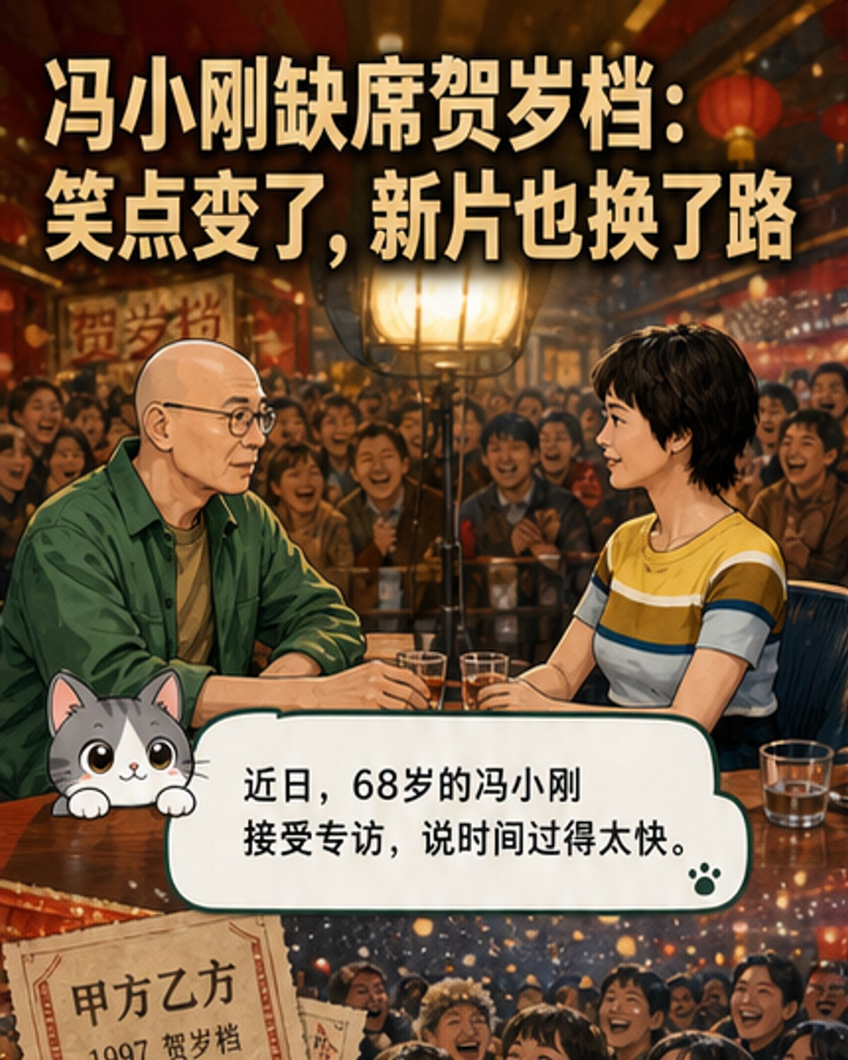 冯小刚谈新片与创作挑战