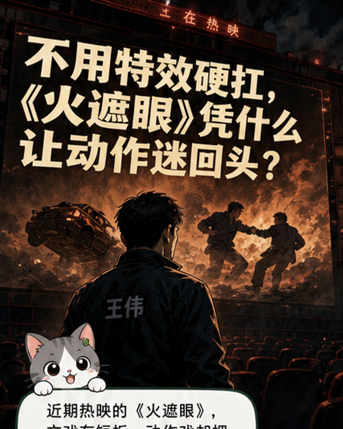 《火遮眼》：真打实拍的硬核承诺