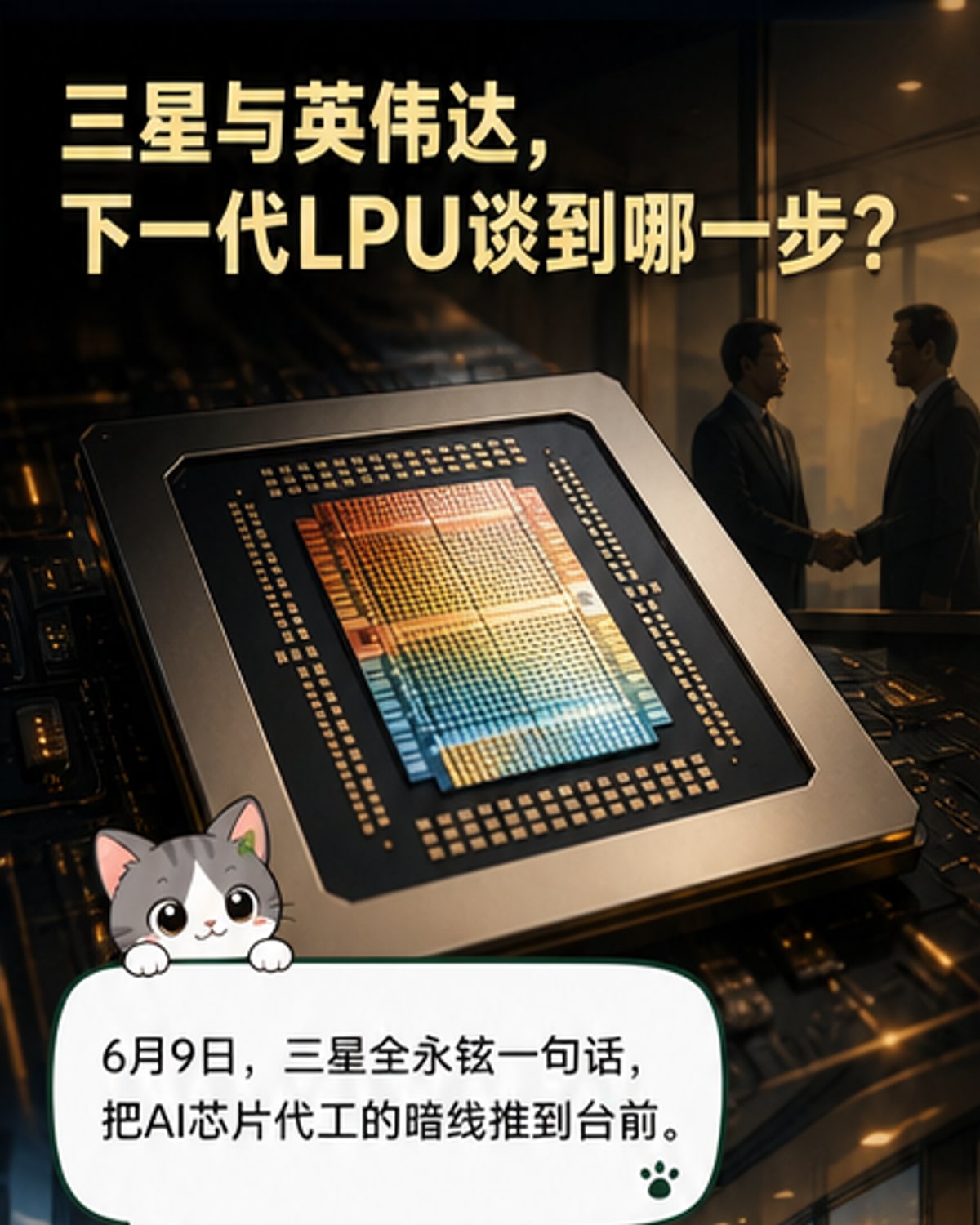 三星与英伟达洽谈下一代AI芯片合作