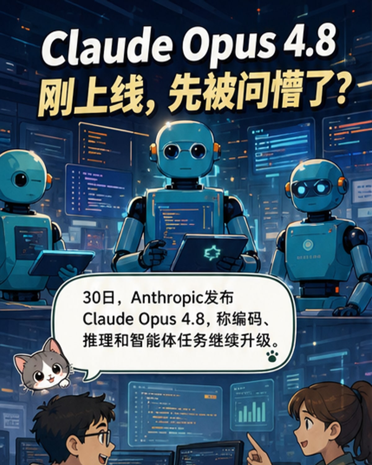 Claude Opus 4.8 发布，支持多智能体协作