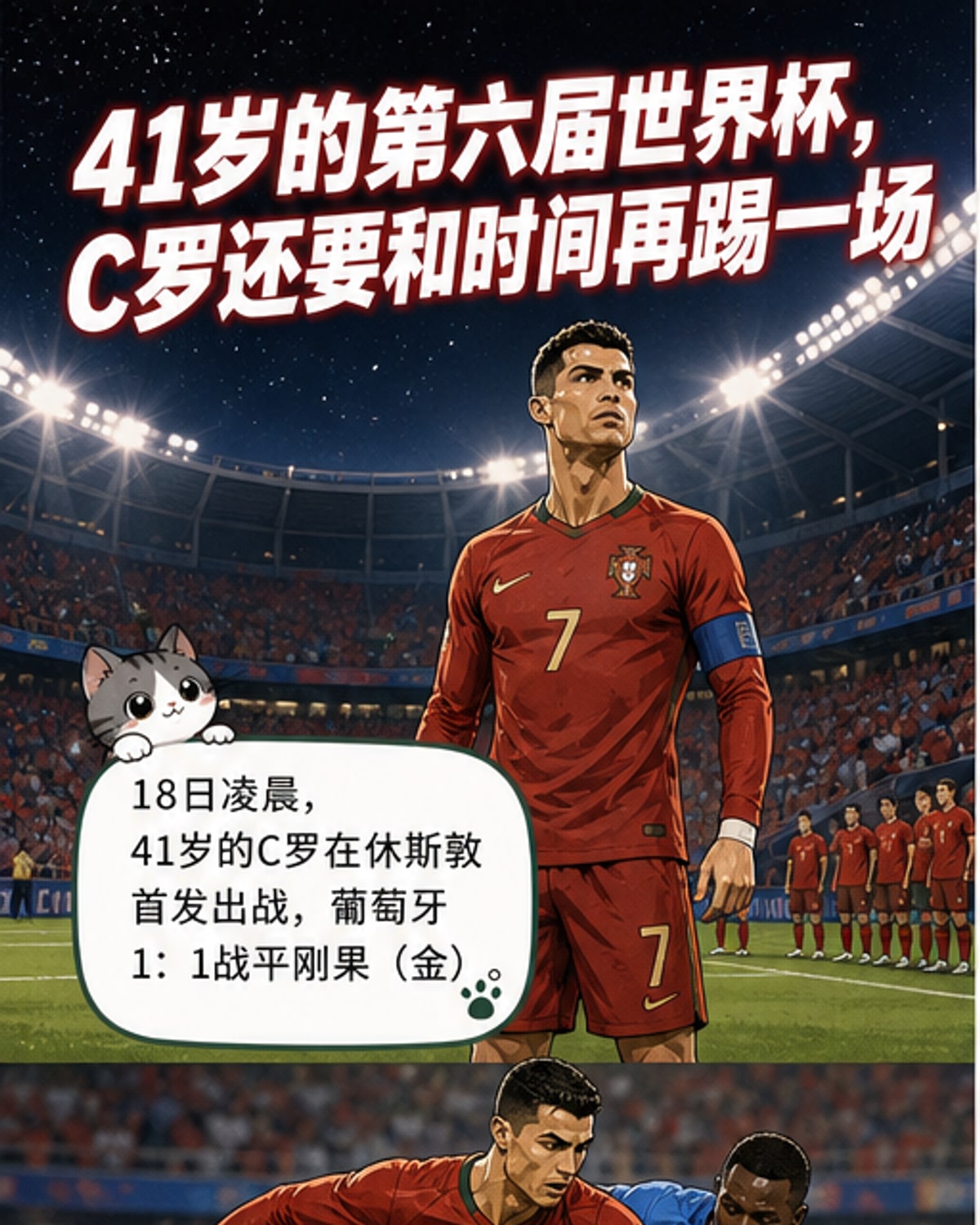 C罗的第六次世界杯：最后一舞？
