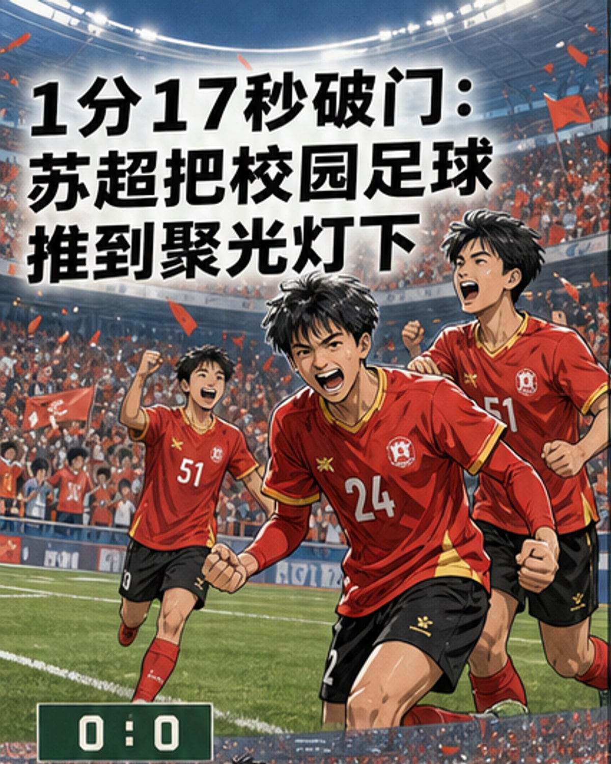 苏超点燃校园足球新风潮