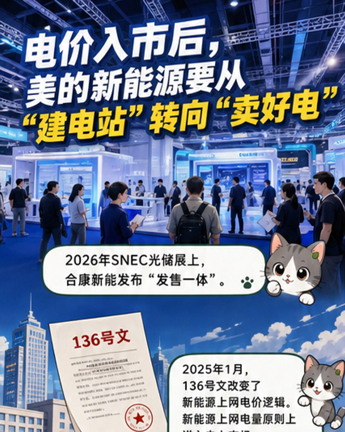 美的新能源转型发售一体