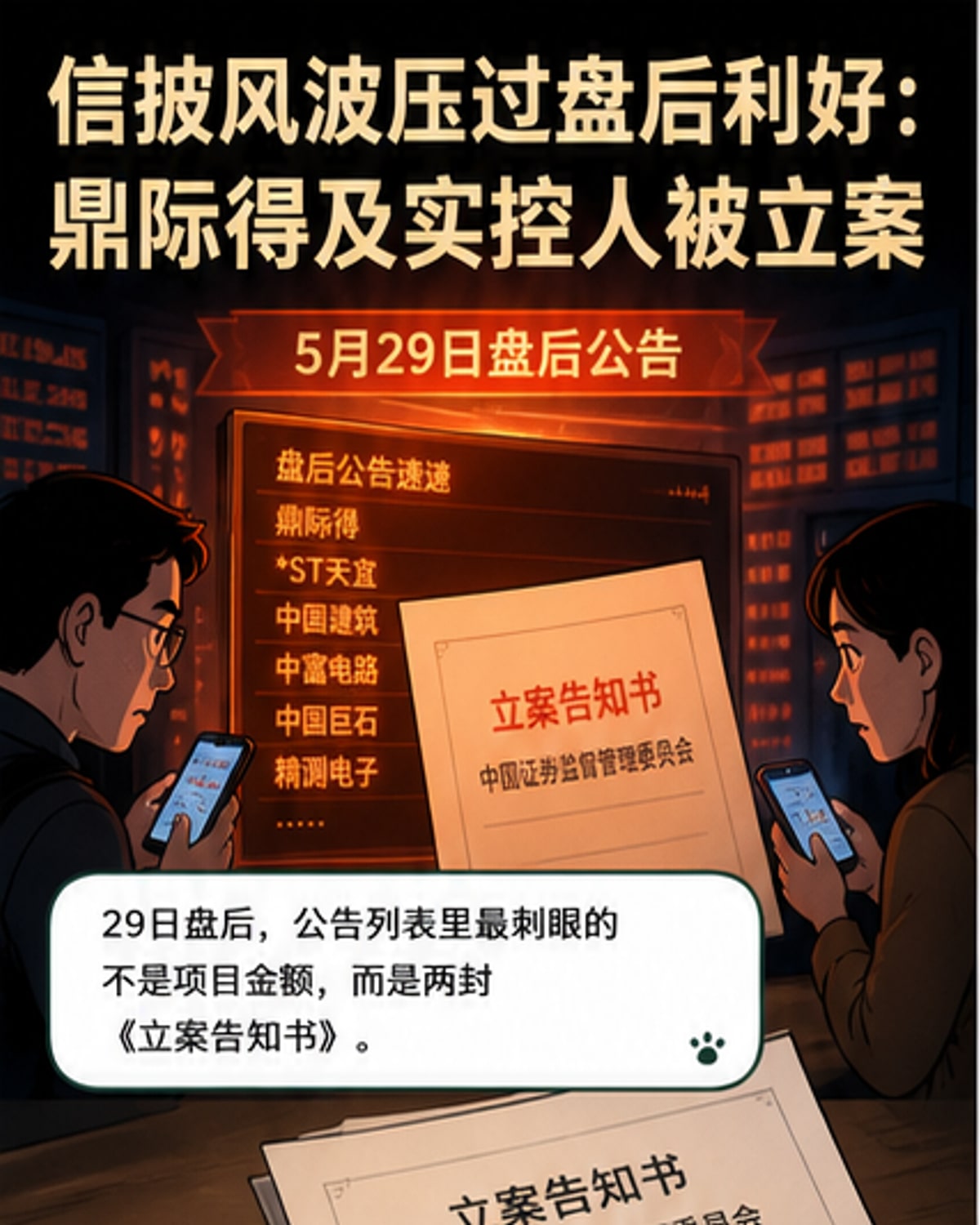 多家公司被立案,大项目接连落地