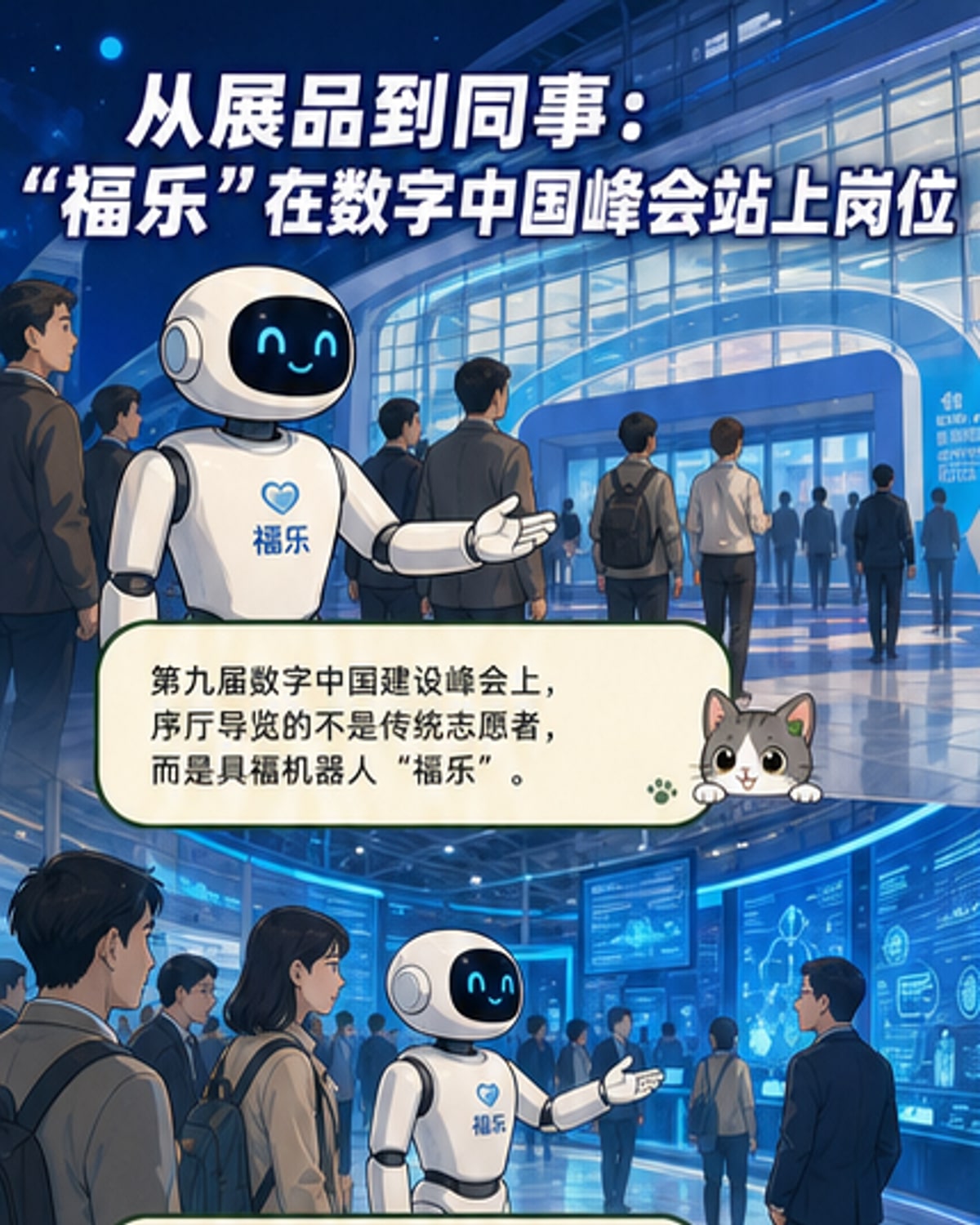 机器人上岗服务峰会