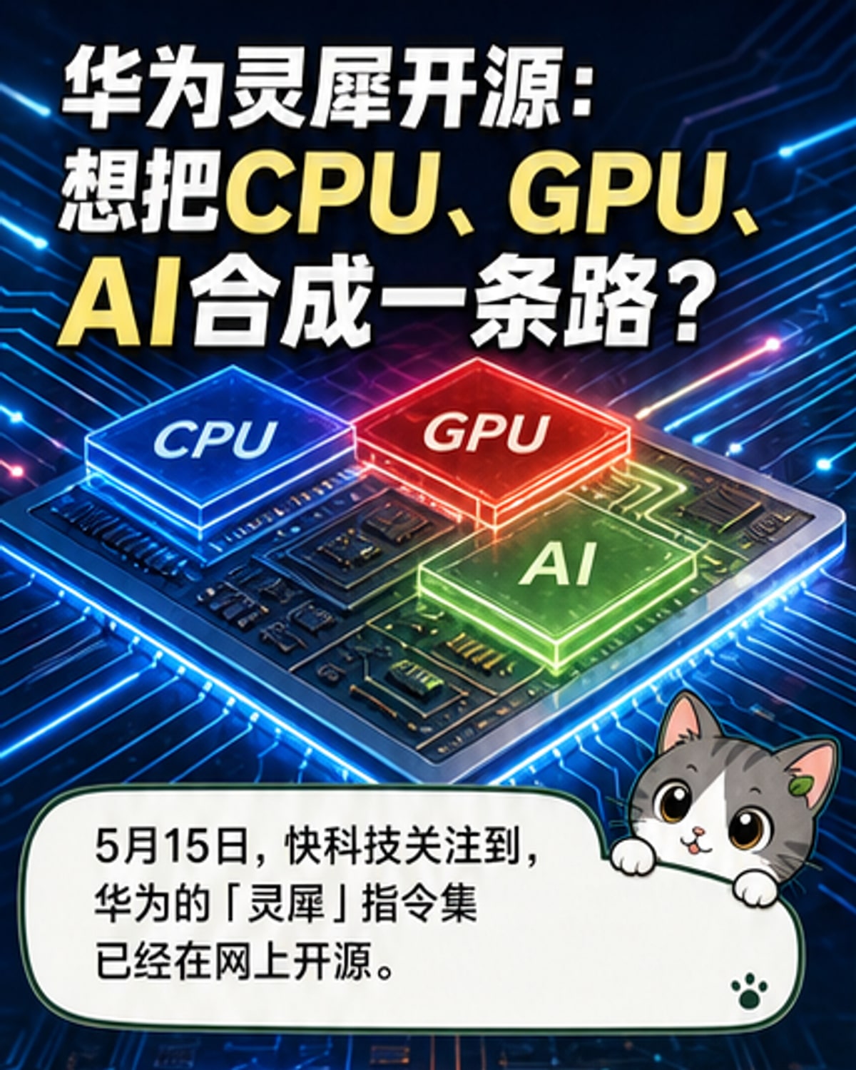 华为开源灵犀指令集