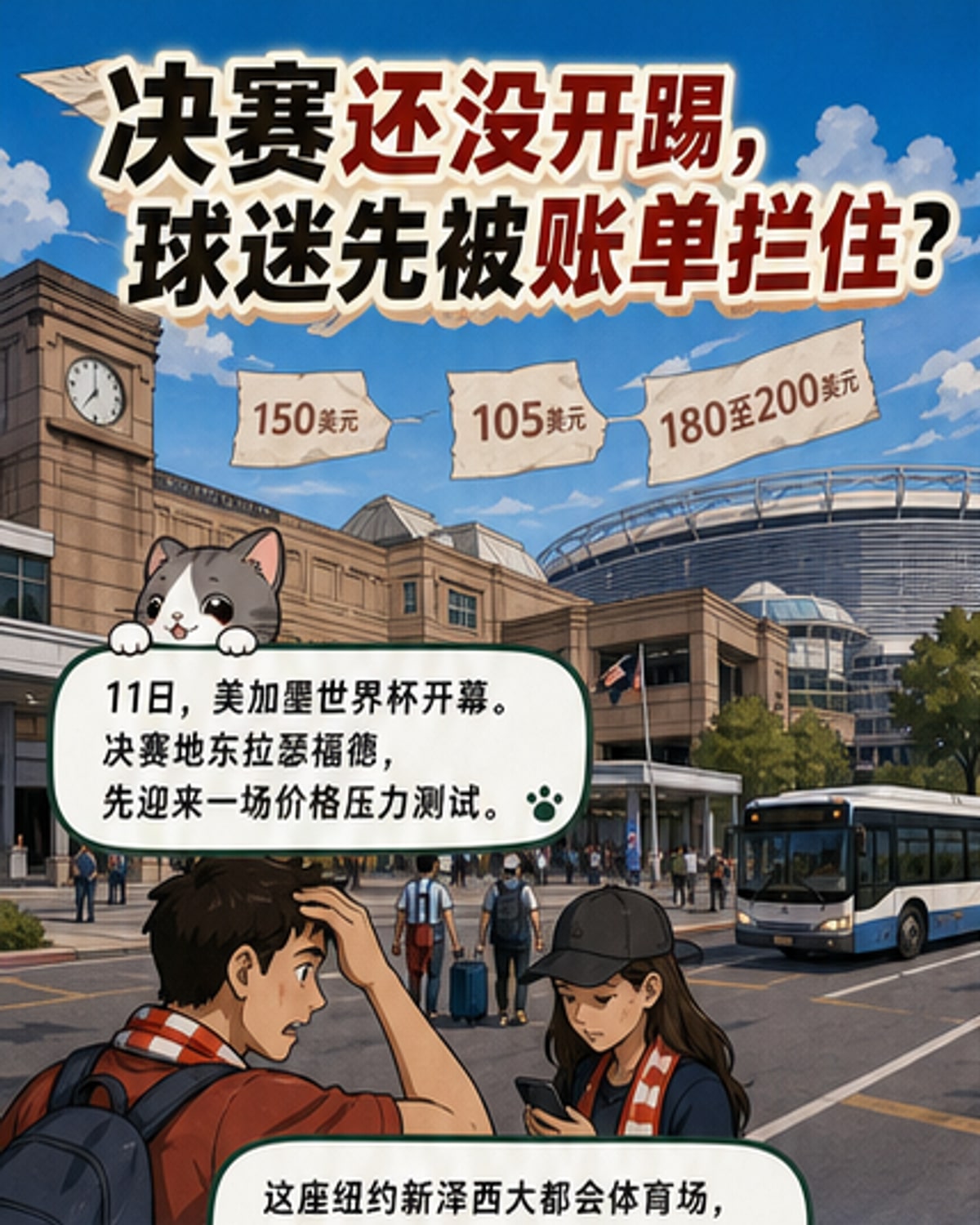 世界杯决赛地交通住宿价格飙升