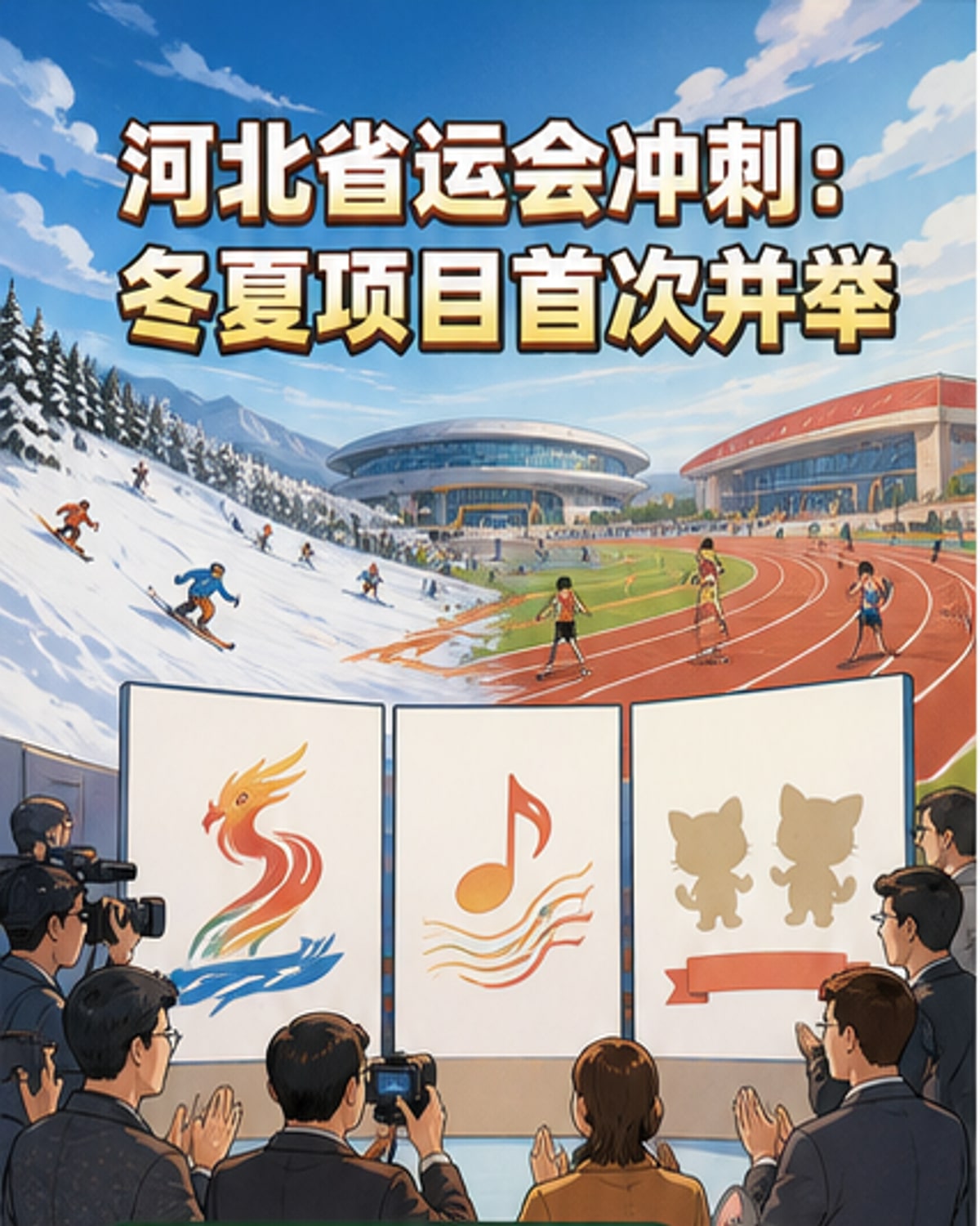 河北省运会首次冬夏项目并举